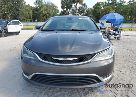 2016 Chrysler 200 Limited из США, поврежденный, VIN 1C3CCCAB0GN108027